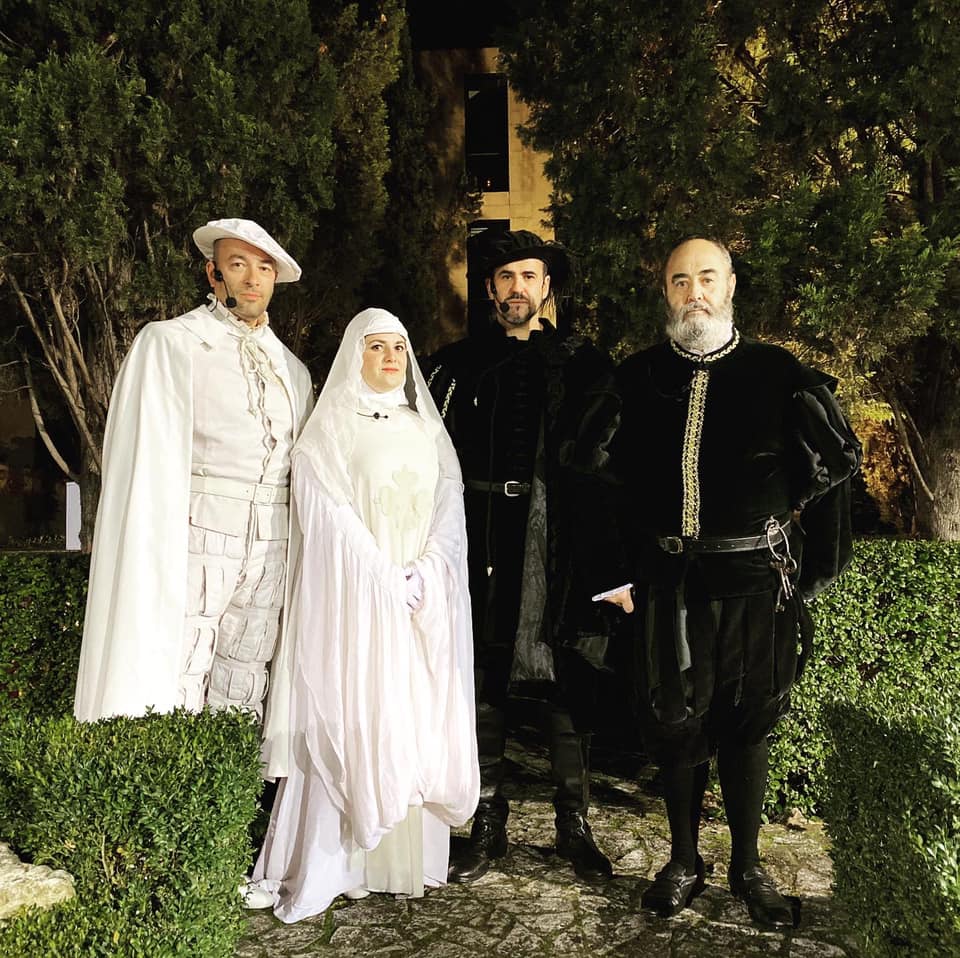 Actores de Don Juan Tenorio. Amigos del Teatro